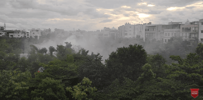 Garbage burning in HSR Layout; marshals swing into action 21